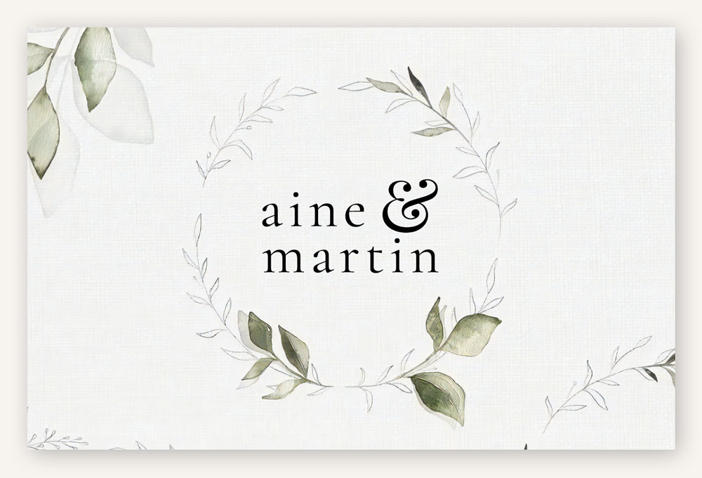 Seagreen RSVP Online Personalised Paperless Digital WhatsApp Wedding Invitations. Save the Dates & Thank You Cards, Australia.
