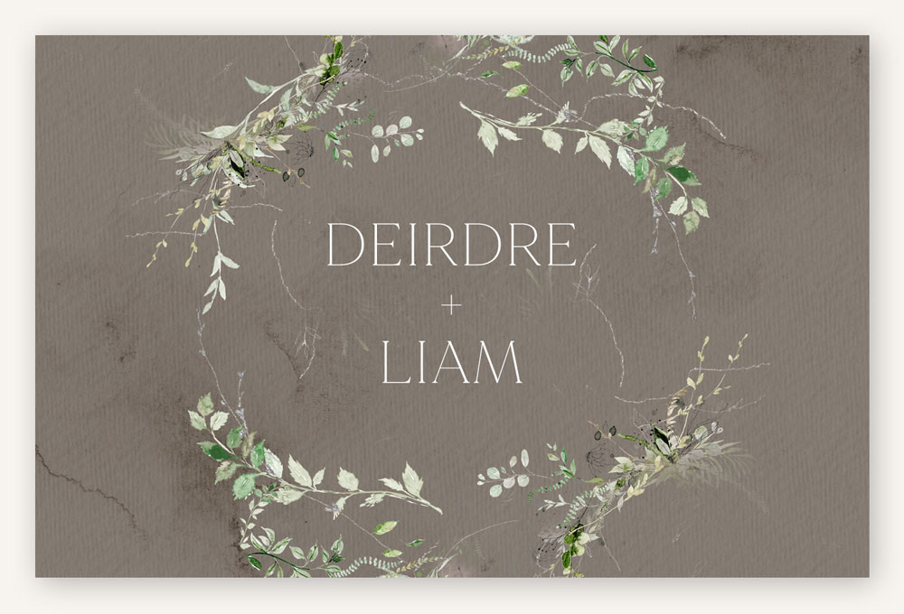 Seagreen RSVP Online Personalised Paperless Digital WhatsApp Wedding Invitations. Save the Dates & Thank You Cards, Australia.