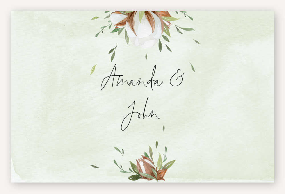 Seagreen RSVP Online Personalised Paperless Digital WhatsApp Wedding Invitations. Save the Dates & Thank You Cards, Australia.