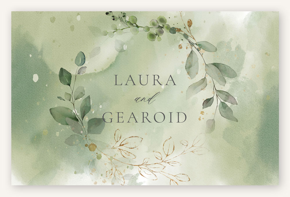 Seagreen RSVP Online Personalised Paperless Digital WhatsApp Wedding Invitations. Save the Dates & Thank You Cards, Australia.